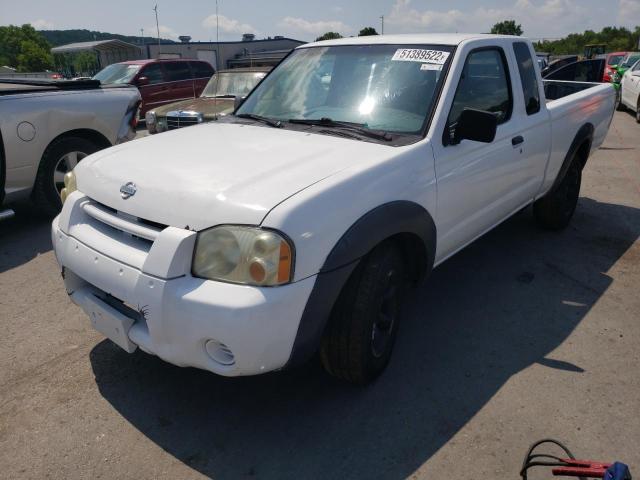 1N6DD26S21C388923 - 2001 NISSAN FRONTIER KING CAB XE WHITE photo 2