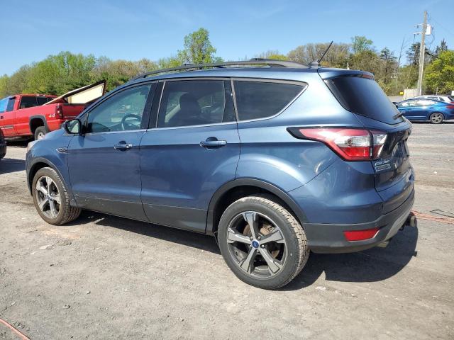 1FMCU9HD7JUA06607 - 2018 FORD ESCAPE SEL BLUE photo 2