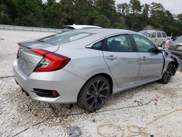 2HGFC2F81MH500102 - 2021 HONDA CIVIC SPORT 银色 照片 3