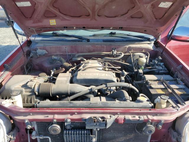 5TBBT4419YS032439 - 2000 TOYOTA TUNDRA ACCESS CAB ბურგუნდია ფოტო 11