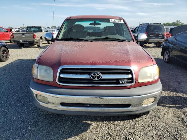 5TBBT4419YS032439 - 2000 TOYOTA TUNDRA ACCESS CAB BURGUNDY photo 5