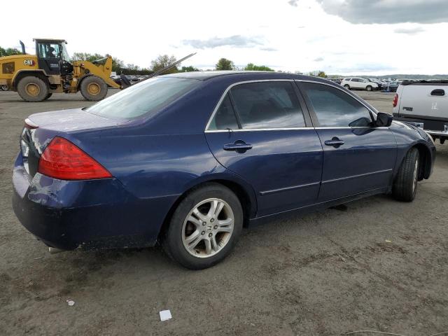 1HGCM56377A181281 - 2007 HONDA ACCRD SE BLUE photo 3