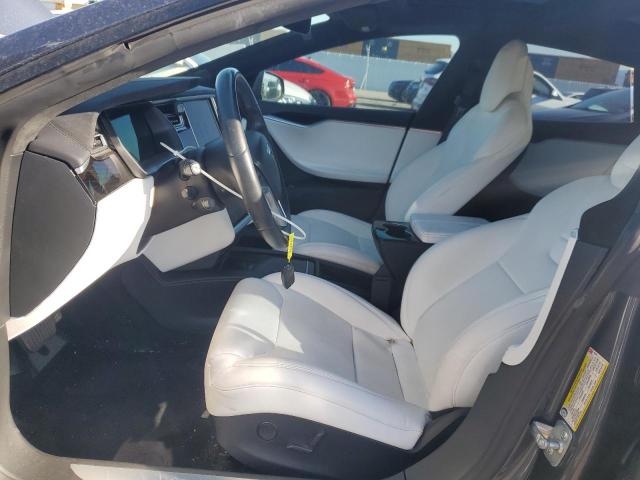 5YJSA1E23HF199497 - 2017 TESLA MODEL S GRAY photo 7