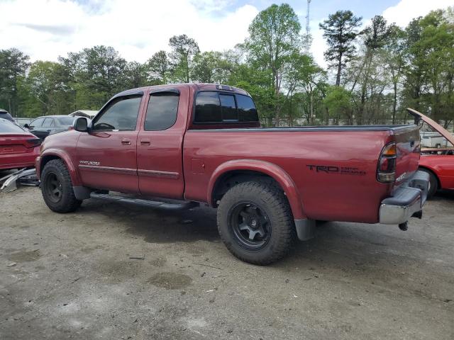 5TBRT34103S369048 - 2003 TOYOTA TUNDRA ACCESS CAB SR5 BURGUNDY photo 2