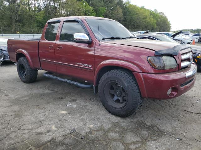 5TBRT34103S369048 - 2003 TOYOTA TUNDRA ACCESS CAB SR5 BURGUNDY photo 4