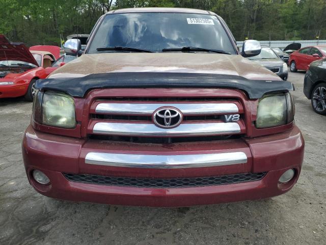 5TBRT34103S369048 - 2003 TOYOTA TUNDRA ACCESS CAB SR5 BURGUNDY photo 5