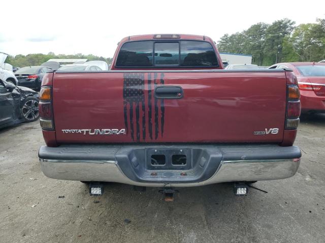 5TBRT34103S369048 - 2003 TOYOTA TUNDRA ACCESS CAB SR5 BURGUNDY photo 6