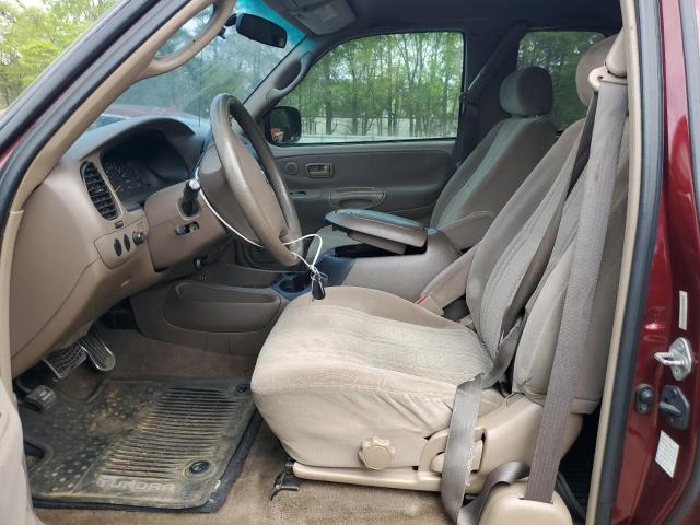 5TBRT34103S369048 - 2003 TOYOTA TUNDRA ACCESS CAB SR5 BURGUNDY photo 7