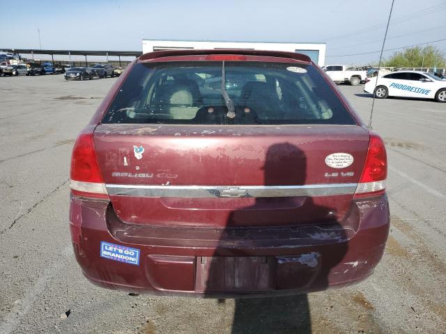 1G1ZT62885F292269 - 2005 CHEVROLET MALIBU MAXX LS ბურგუნდია ფოტო 6