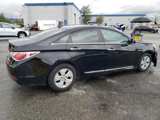 KMHEC4A46CA045721 - 2012 HYUNDAI SONATA HYBRID BLACK photo 3