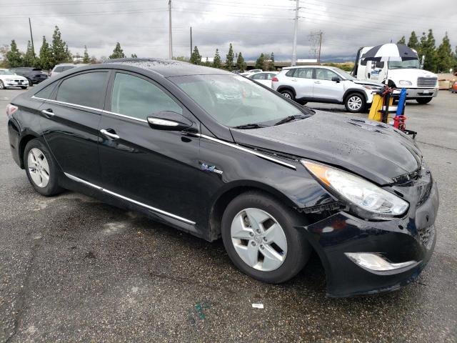 KMHEC4A46CA045721 - 2012 HYUNDAI SONATA HYBRID BLACK photo 4