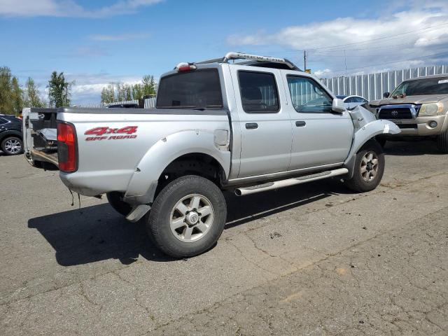 1N6ED27Y63C457364 - 2003 NISSAN FRONTIER CREW CAB XE GRAY photo 3