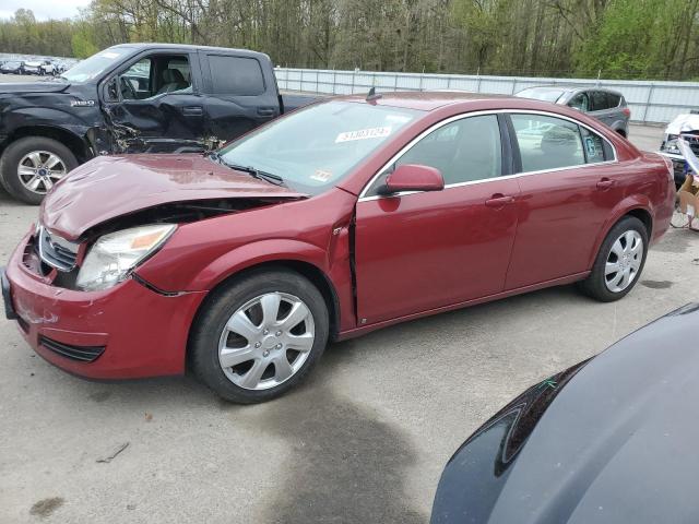 1G8ZS57B39F130302 - 2009 SATURN AURA XE RED photo 1