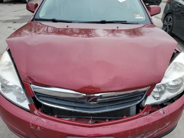 1G8ZS57B39F130302 - 2009 SATURN AURA XE RED photo 11