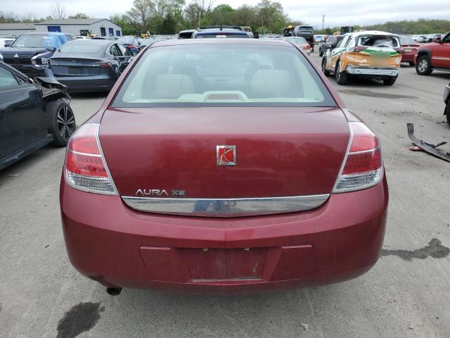 1G8ZS57B39F130302 - 2009 SATURN AURA XE RED photo 6