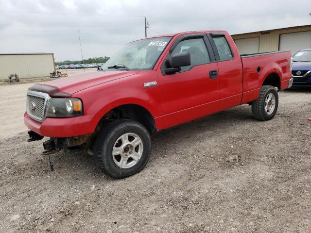 1FTRX14W54NB62920 - 2004 FORD F150 RED photo 1