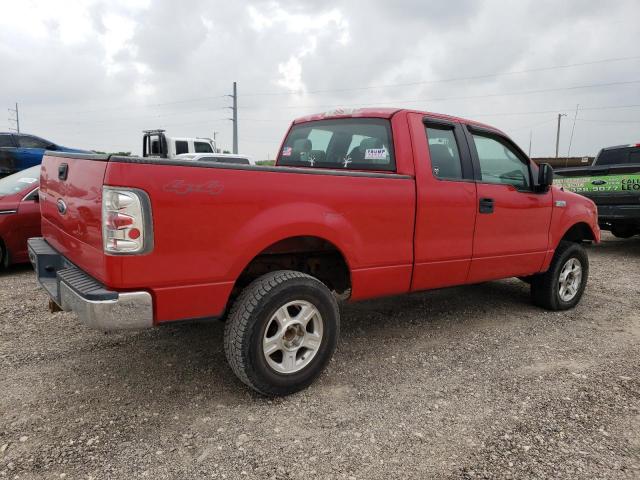 1FTRX14W54NB62920 - 2004 FORD F150 RED photo 3