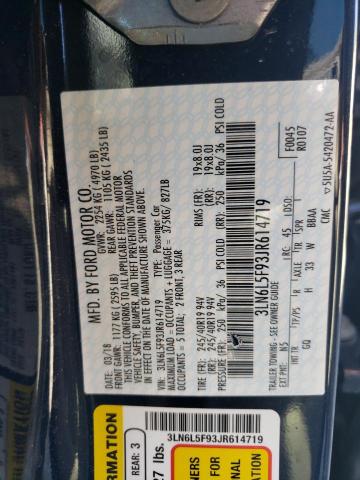 3LN6L5F93JR614719 - 2018 LINCOLN MKZ RESERVE ლურჯი ფოტო 12