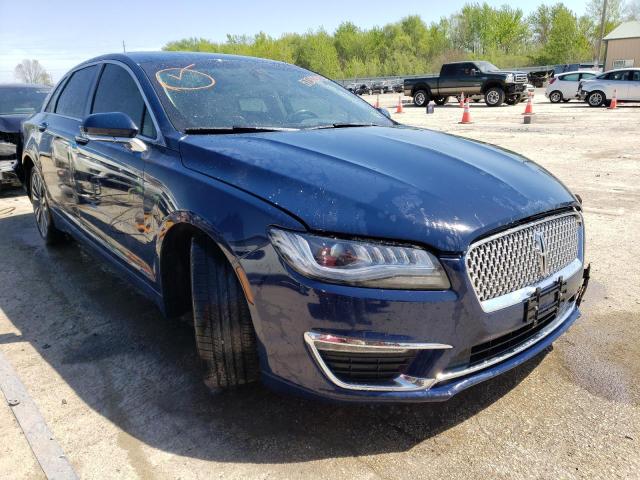 3LN6L5F93JR614719 - 2018 LINCOLN MKZ RESERVE ლურჯი ფოტო 4