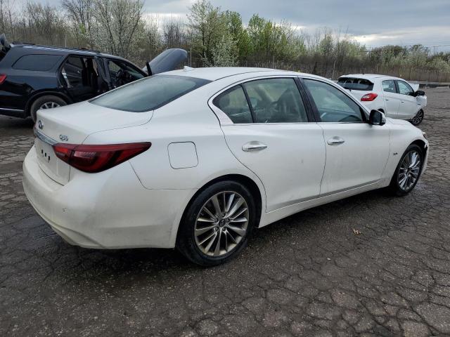 JN1EV7AR4KM593373 - 2019 INFINITI Q50 LUXE WHITE photo 3