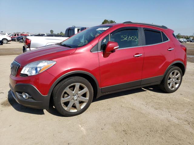 KL4CJDSB9EB688036 - 2014 BUICK ENCORE PREMIUM RED photo 1