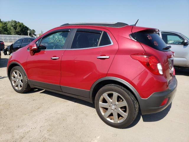 KL4CJDSB9EB688036 - 2014 BUICK ENCORE PREMIUM RED photo 2