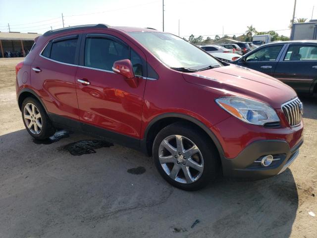 KL4CJDSB9EB688036 - 2014 BUICK ENCORE PREMIUM RED photo 4