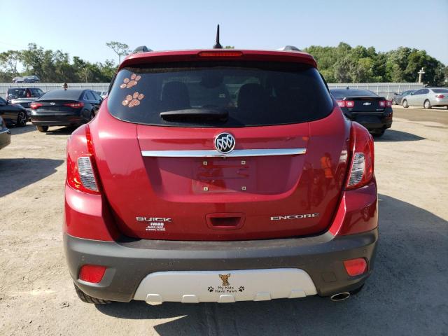 KL4CJDSB9EB688036 - 2014 BUICK ENCORE PREMIUM RED photo 6