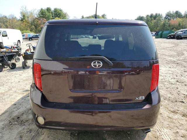 JTLKE50E581033363 - 2008 TOYOTA SCION XB 勃艮第红 照片 6