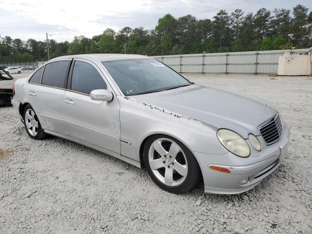 WDBUF65J84X114473 - 2004 MERCEDES-BENZ E 320 SILVER photo 4