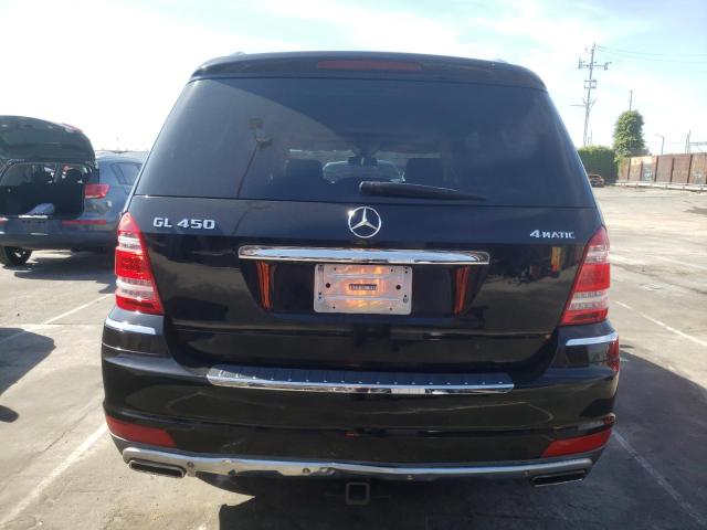 4JGBF7BE1BA699253 - 2011 MERCEDES-BENZ GL 450 4MATIC BLACK photo 6