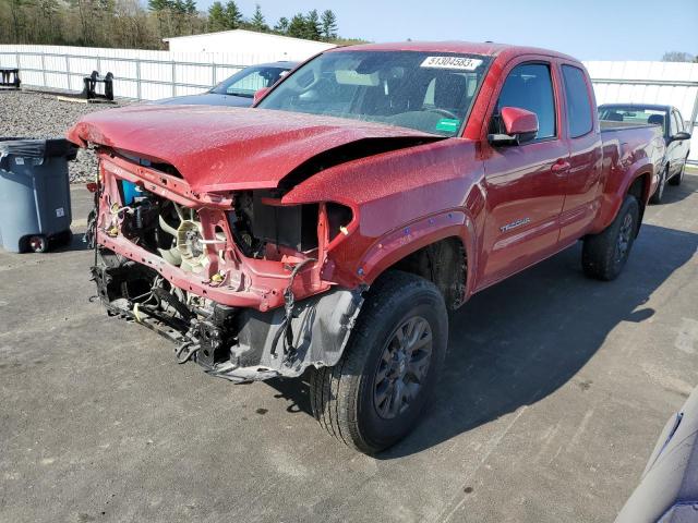 3TYSZ5AN0NT065302 - 2022 TOYOTA TACOMA ACCESS CAB წითელი ფოტო 1