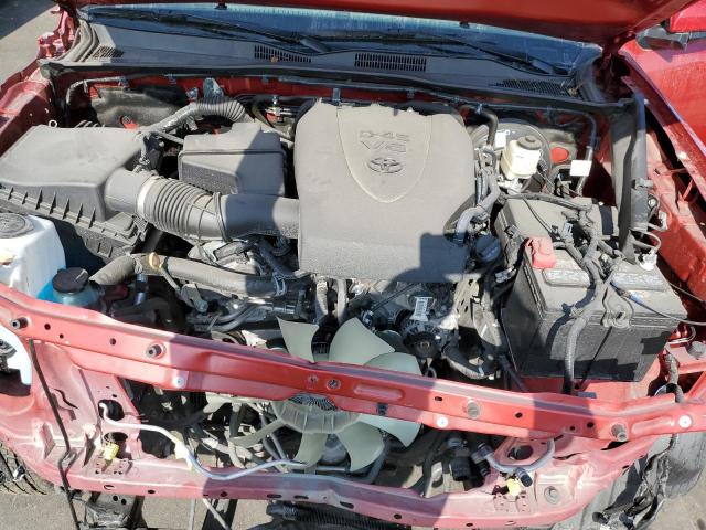 3TYSZ5AN0NT065302 - 2022 TOYOTA TACOMA ACCESS CAB წითელი ფოტო 11
