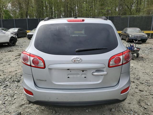 5NMSGDAB7AH346673 - 2010 HYUNDAI SANTA FE GLS SILVER photo 6