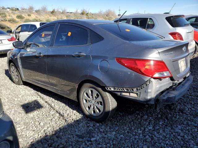 KMHCT4AE6FU862822 - 2015 HYUNDAI ACCENT GLS SILVER photo 2