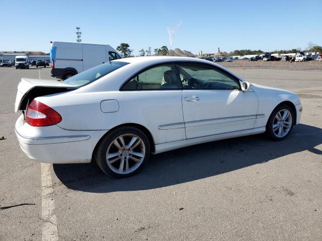 WDBTJ56J56F195654 - 2006 MERCEDES-BENZ CLK 350 WHITE photo 3