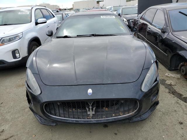 ZAM45KLA3B0060114 - 2011 MASERATI GRANTURISM S BLACK photo 5