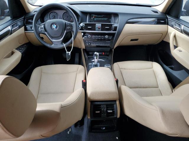 5UXWZ7C51G0T43229 - 2016 BMW X3 SDRIVE28I BLACK photo 8