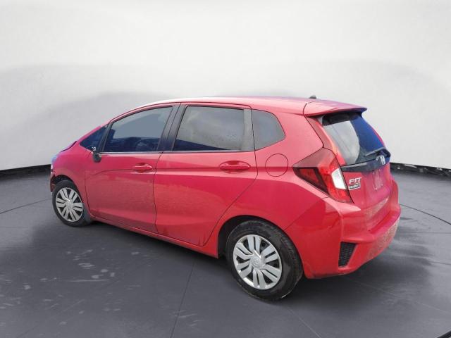 JHMGK5H52HS001784 - 2017 HONDA FIT LX RED photo 2