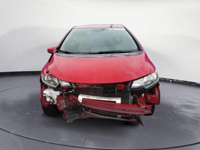 JHMGK5H52HS001784 - 2017 HONDA FIT LX RED photo 5