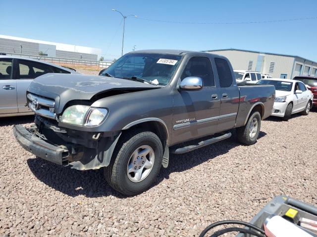 5TBRT34183S436527 - 2003 TOYOTA TUNDRA ACCESS CAB SR5 GRAY photo 1