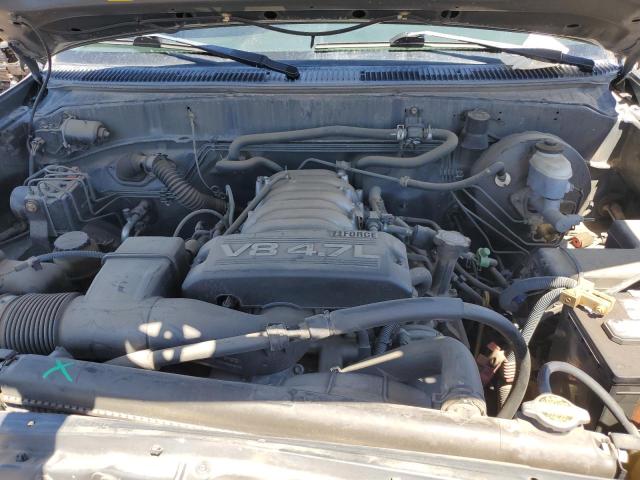 5TBRT34183S436527 - 2003 TOYOTA TUNDRA ACCESS CAB SR5 GRAY photo 11