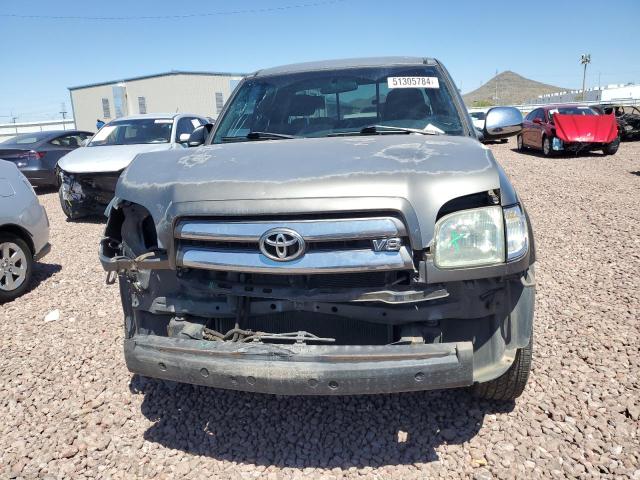 5TBRT34183S436527 - 2003 TOYOTA TUNDRA ACCESS CAB SR5 GRAY photo 5