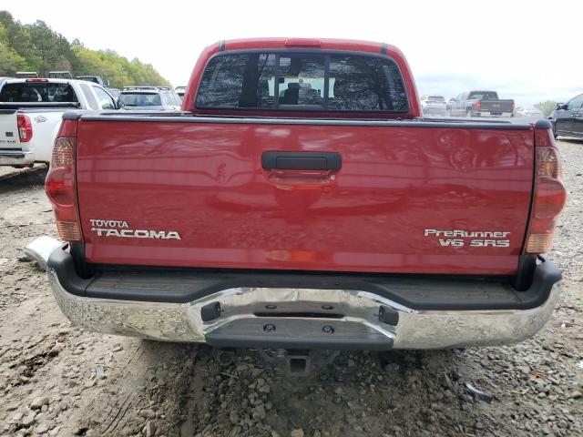 3TMJU62N35M005685 - 2005 TOYOTA TACOMA DOUBLE CAB PRERUNNER BURGUNDY photo 6