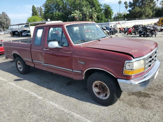 1FTEX15Y8NKB63982 - 1992 FORD F150 RED photo 4