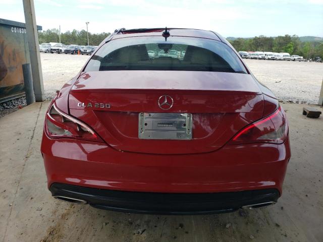 WDDSJ4EB2JN670019 - 2018 MERCEDES-BENZ CLA 250 RED photo 6