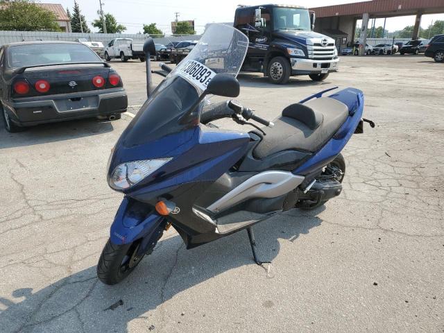 JYASJ07Y09A000908 - 2009 YAMAHA SCOOTER BLUE photo 2