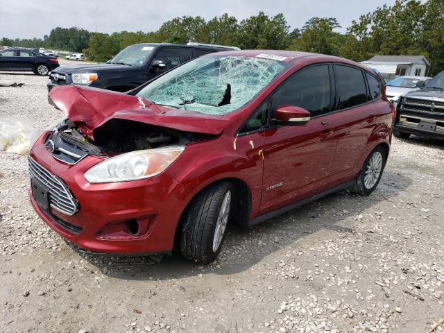 1FADP5AU5GL120435 - 2016 FORD C-MAX SE BURGUNDY photo 1