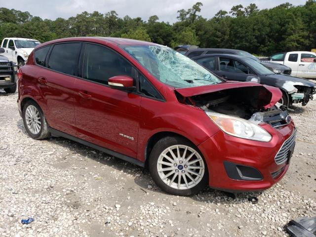 1FADP5AU5GL120435 - 2016 FORD C-MAX SE BURGUNDY photo 4