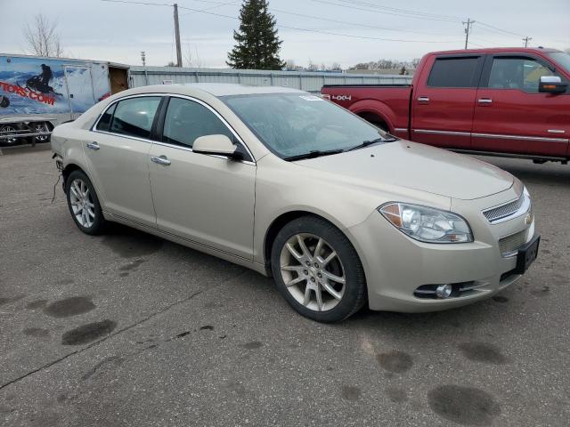 1G1ZE5EB9AF144542 - 2010 CHEVROLET MALIBU LTZ CREAM photo 4